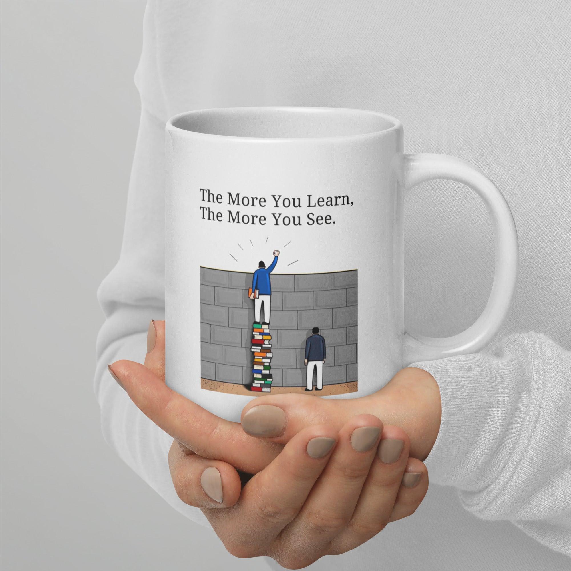 Lifelong learning ceramic mug - Inspire Cups