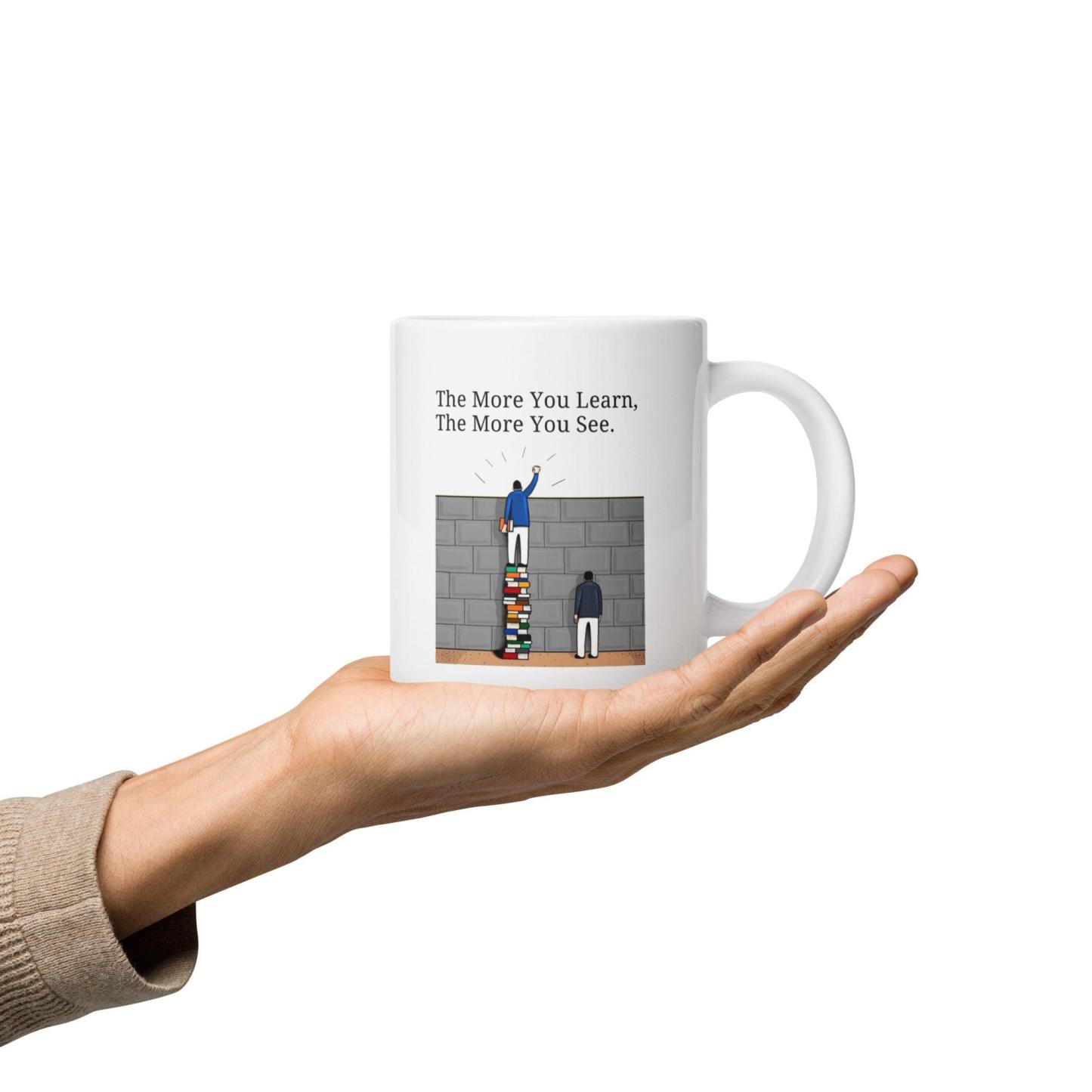 Lifelong learning ceramic mug - Inspire Cups