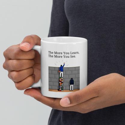 Lifelong learning ceramic mug - Inspire Cups