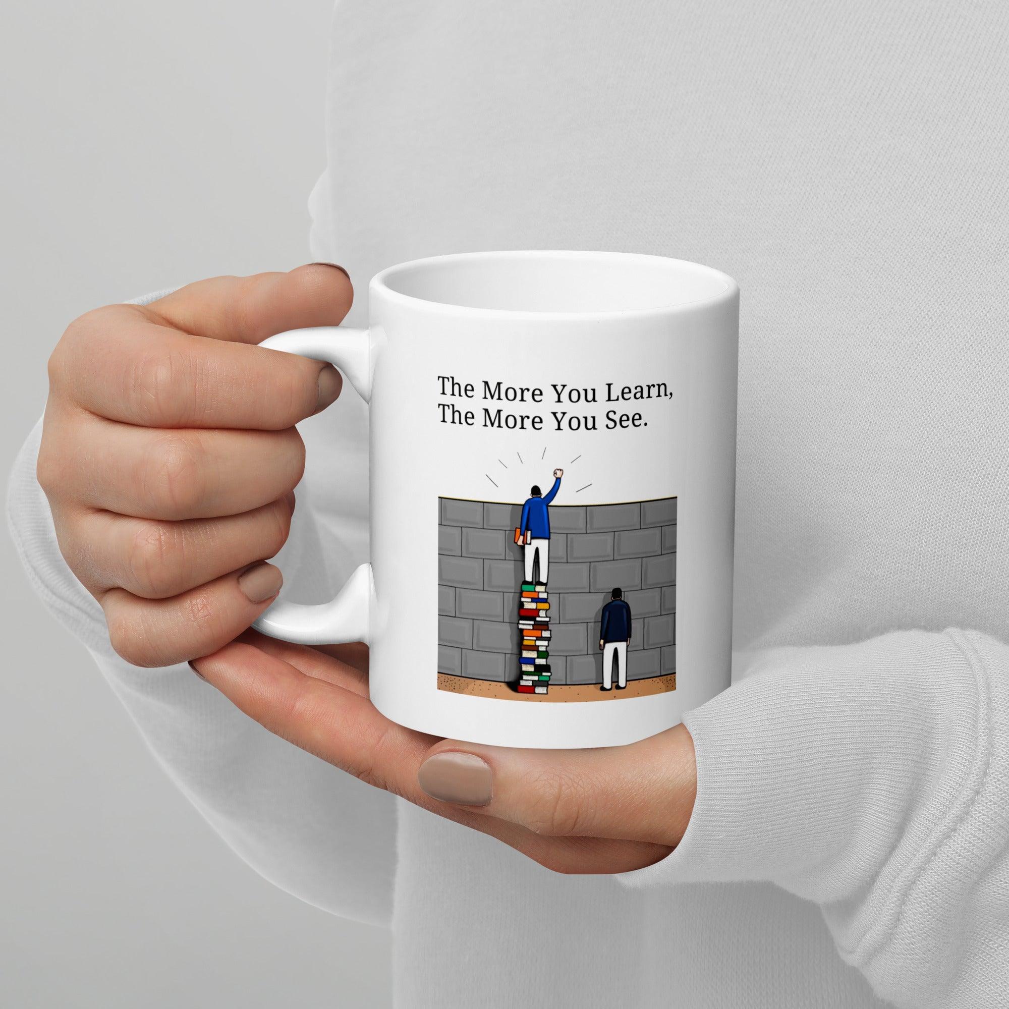 Lifelong learning ceramic mug - Inspire Cups