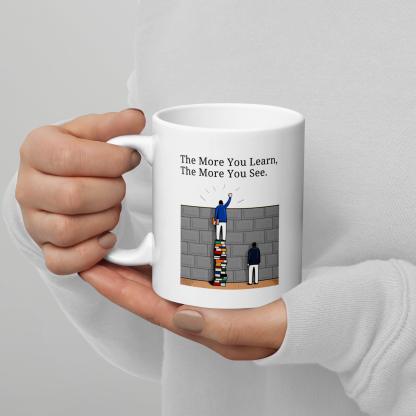 Lifelong learning ceramic mug - Inspire Cups