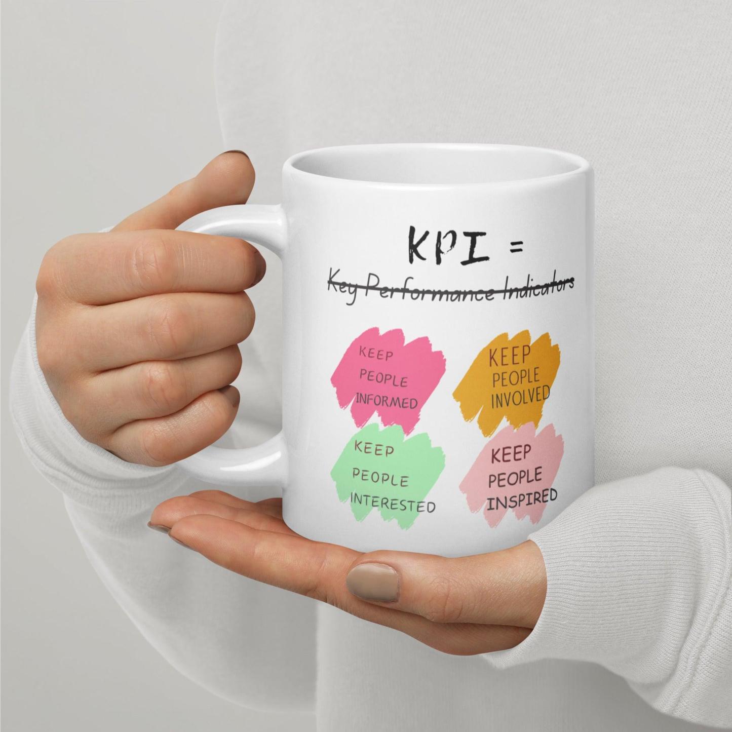 Business KPI Ceramic Mug - Inspire Cups