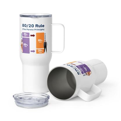 Pareto Principle Travel Mug - Inspire Cups