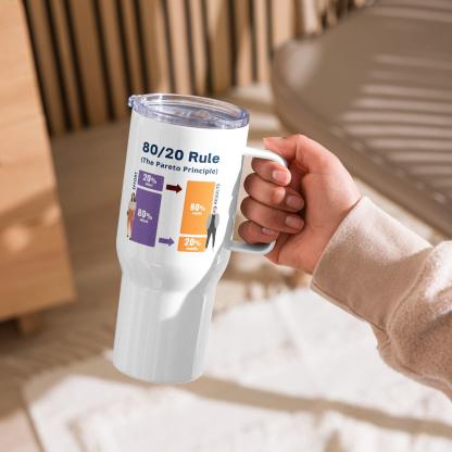Pareto Principle Travel Mug - Inspire Cups