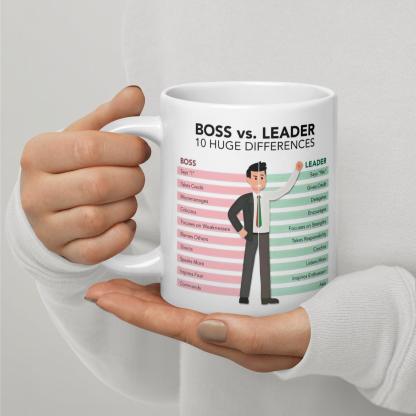 Management Ceramic Leader Mug - Inspire Cups