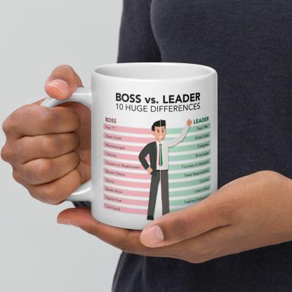 Management Ceramic Leader Mug - Inspire Cups