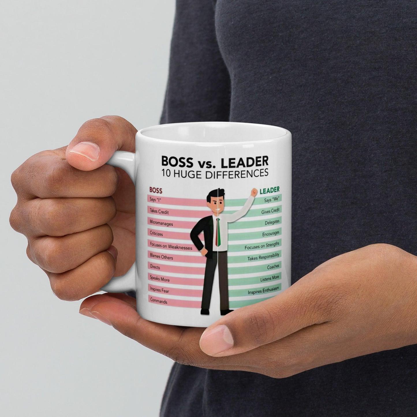 Management Ceramic Leader Mug - Inspire Cups