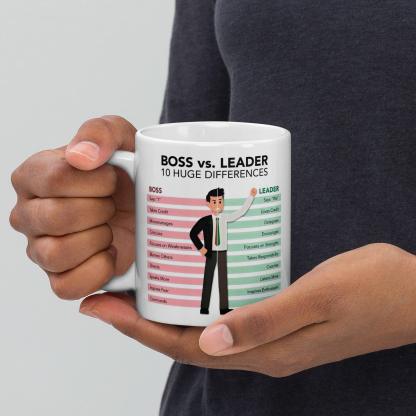 Management Ceramic Leader Mug - Inspire Cups