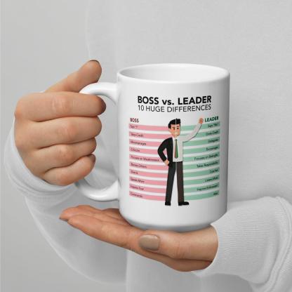 Management Ceramic Leader Mug - Inspire Cups