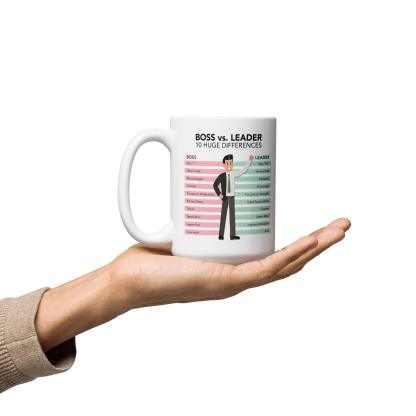 Management Ceramic Leader Mug - Inspire Cups