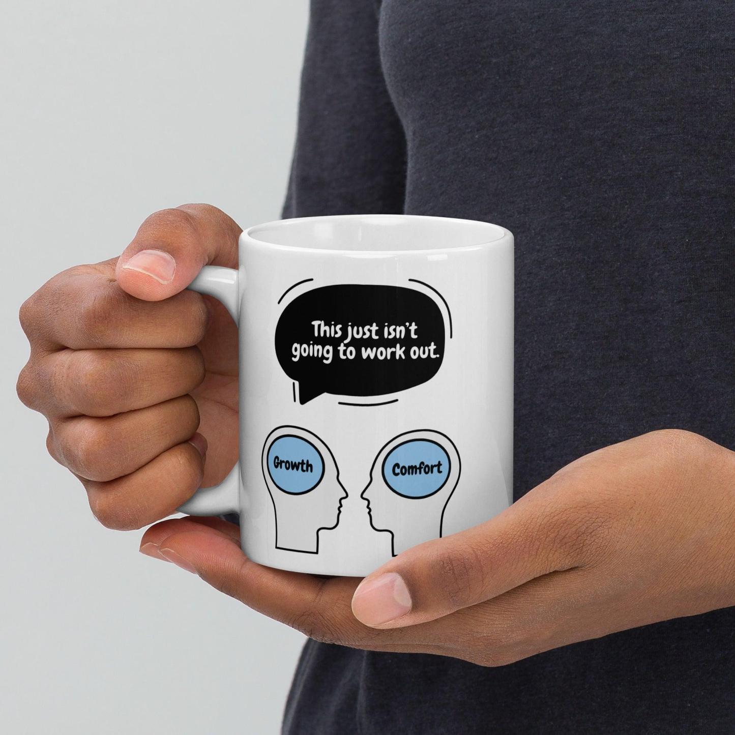 Growth vs Comfort Mug - Inspire Cups