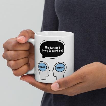 Growth vs Comfort Mug - Inspire Cups