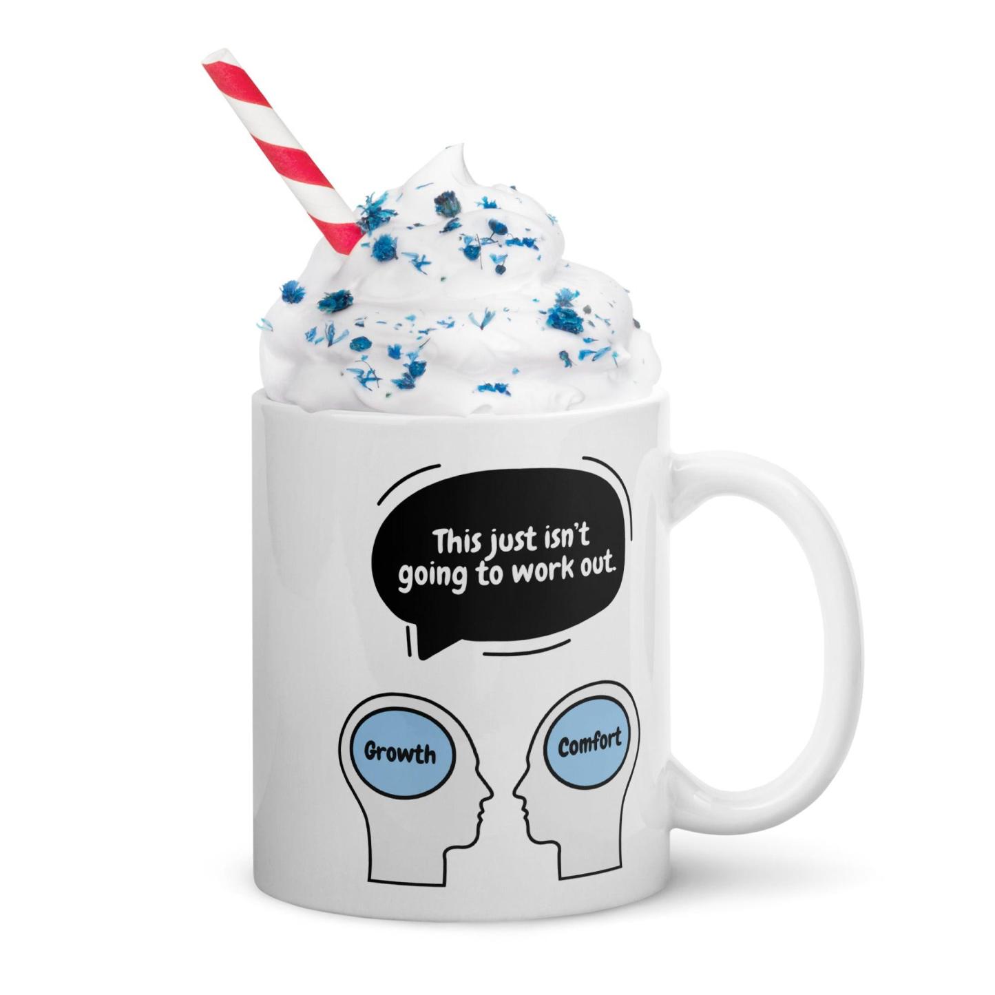 Growth vs Comfort Mug - Inspire Cups