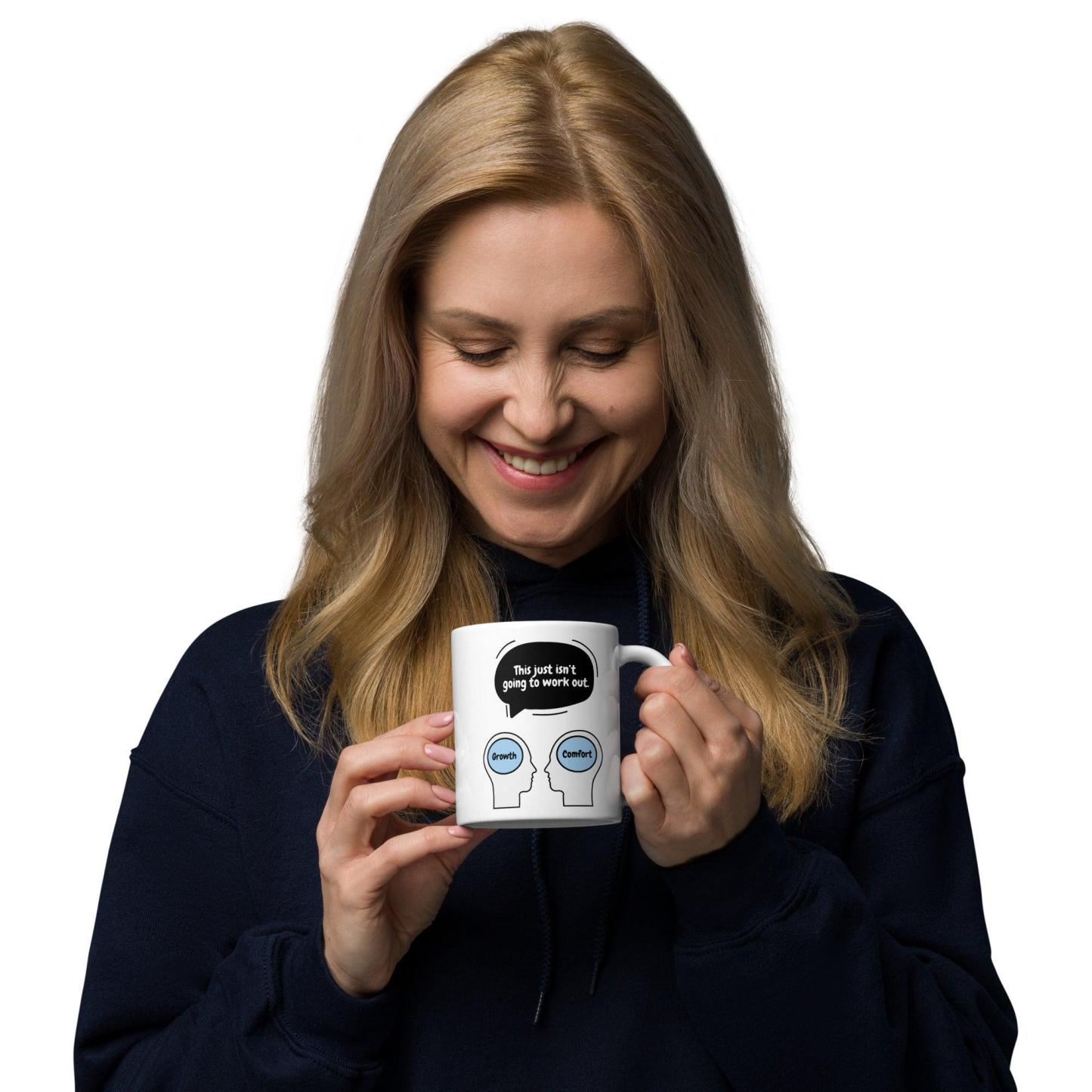 Growth vs Comfort Mug - Inspire Cups