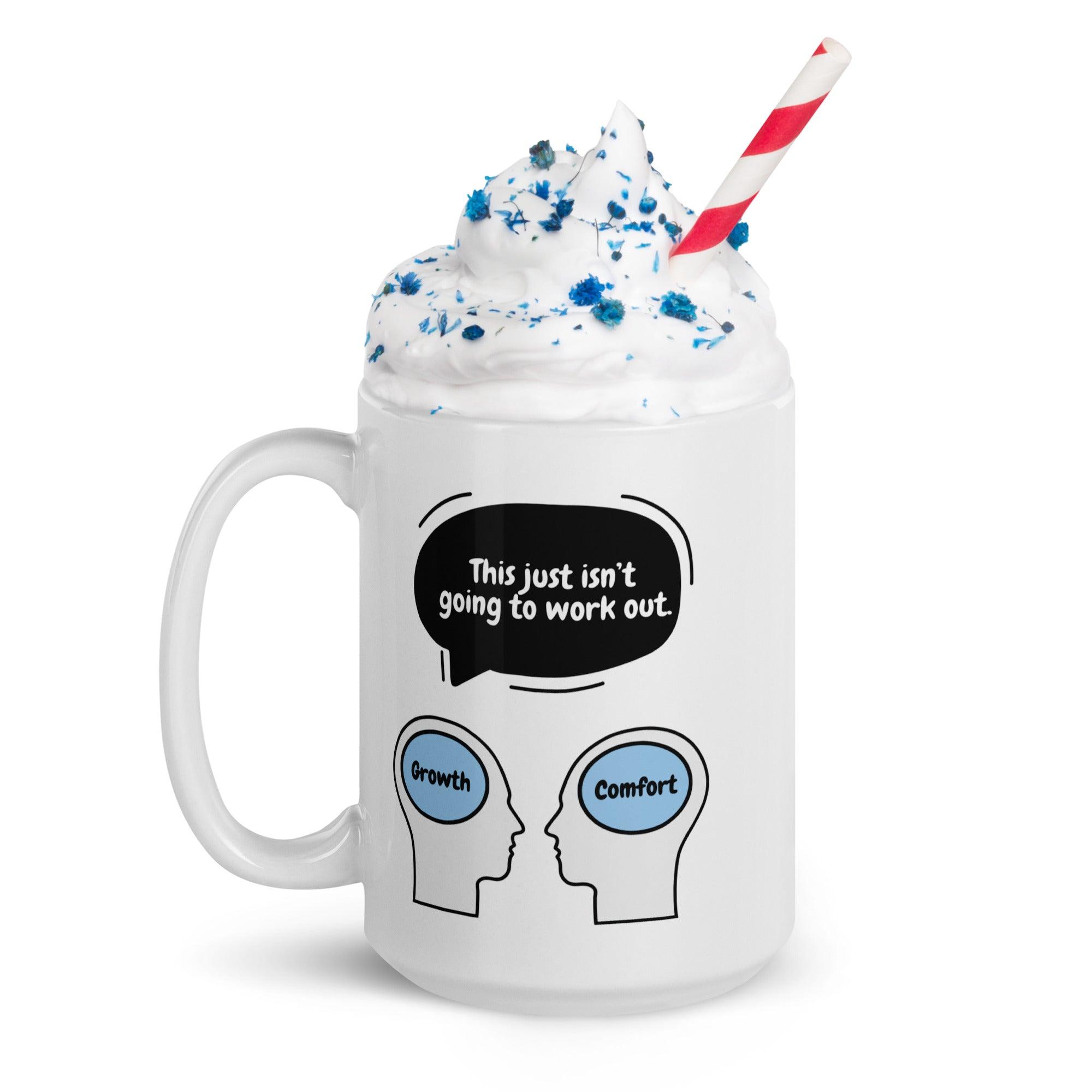 Growth vs Comfort Mug - Inspire Cups