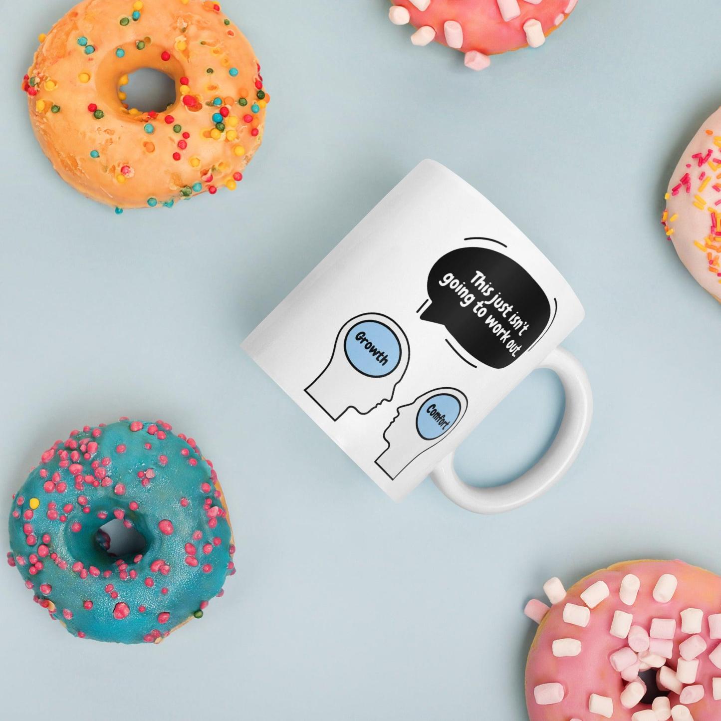 Growth vs Comfort Mug - Inspire Cups