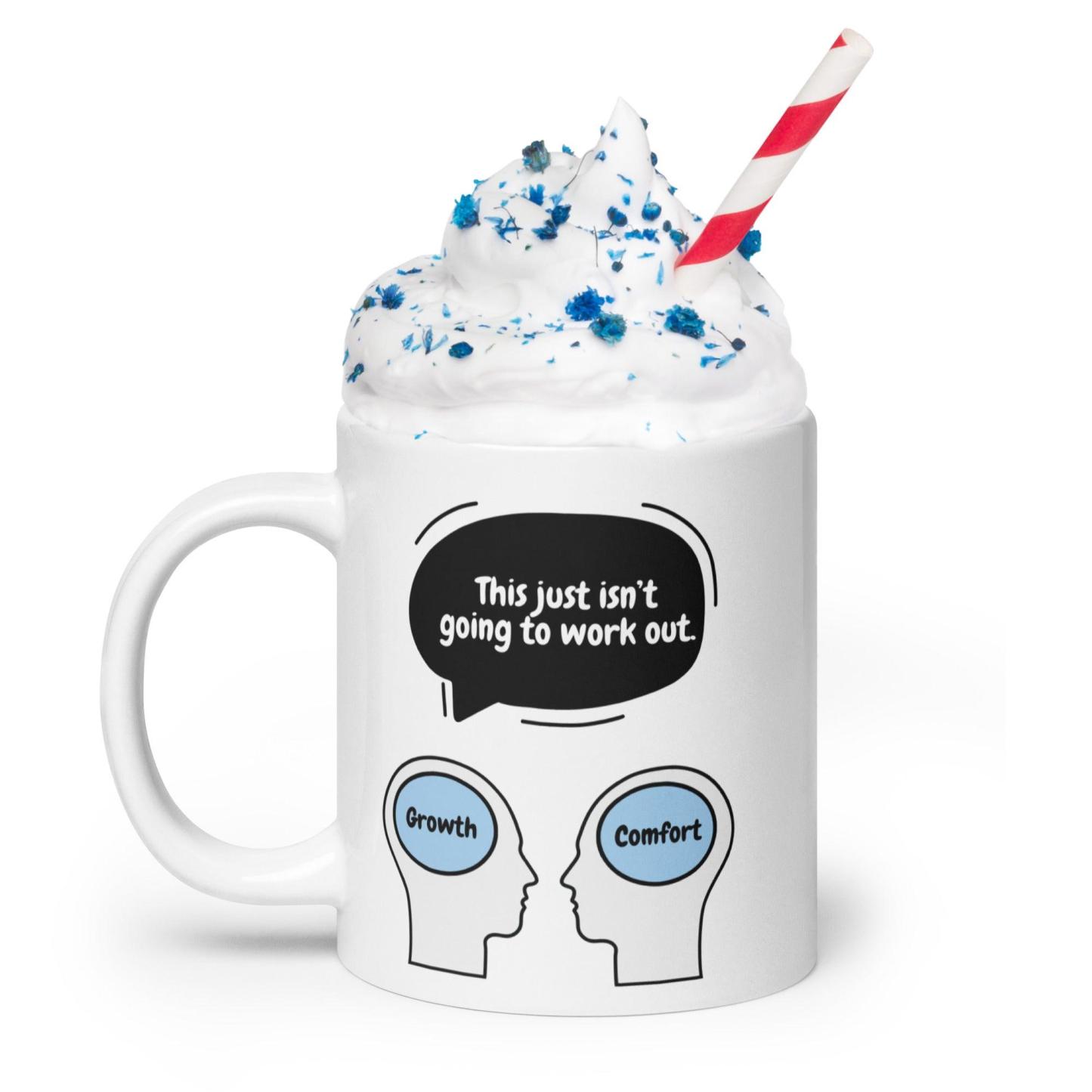 Growth vs Comfort Mug - Inspire Cups