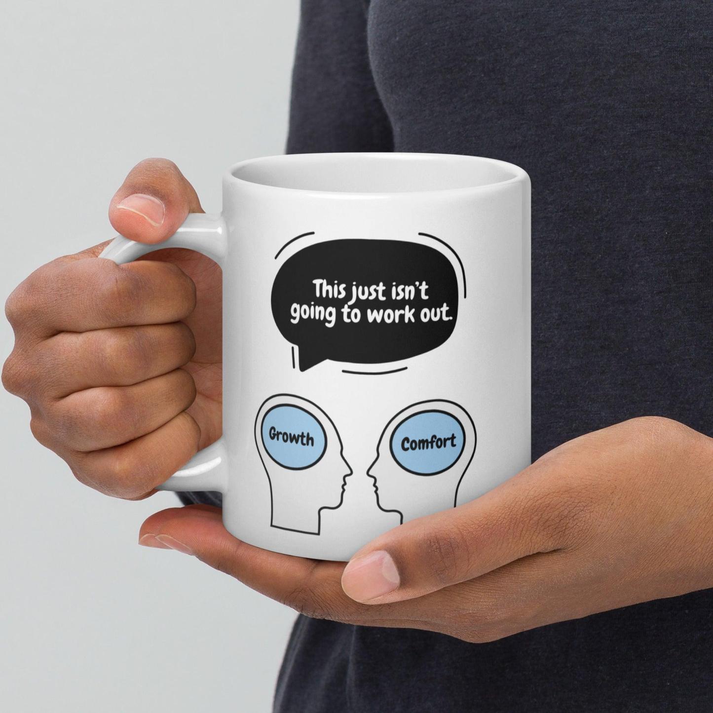 Growth vs Comfort Mug - Inspire Cups