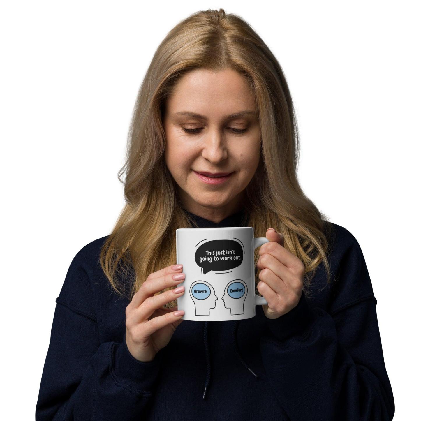 Growth vs Comfort Mug - Inspire Cups