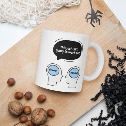 Growth vs Comfort Mug - Inspire Cups