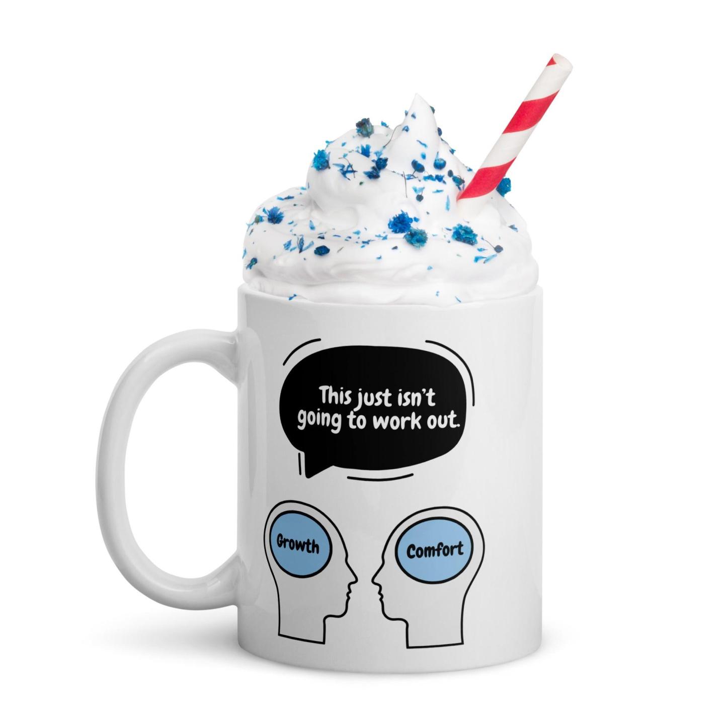 Growth vs Comfort Mug - Inspire Cups