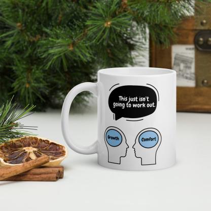 Growth vs Comfort Mug - Inspire Cups