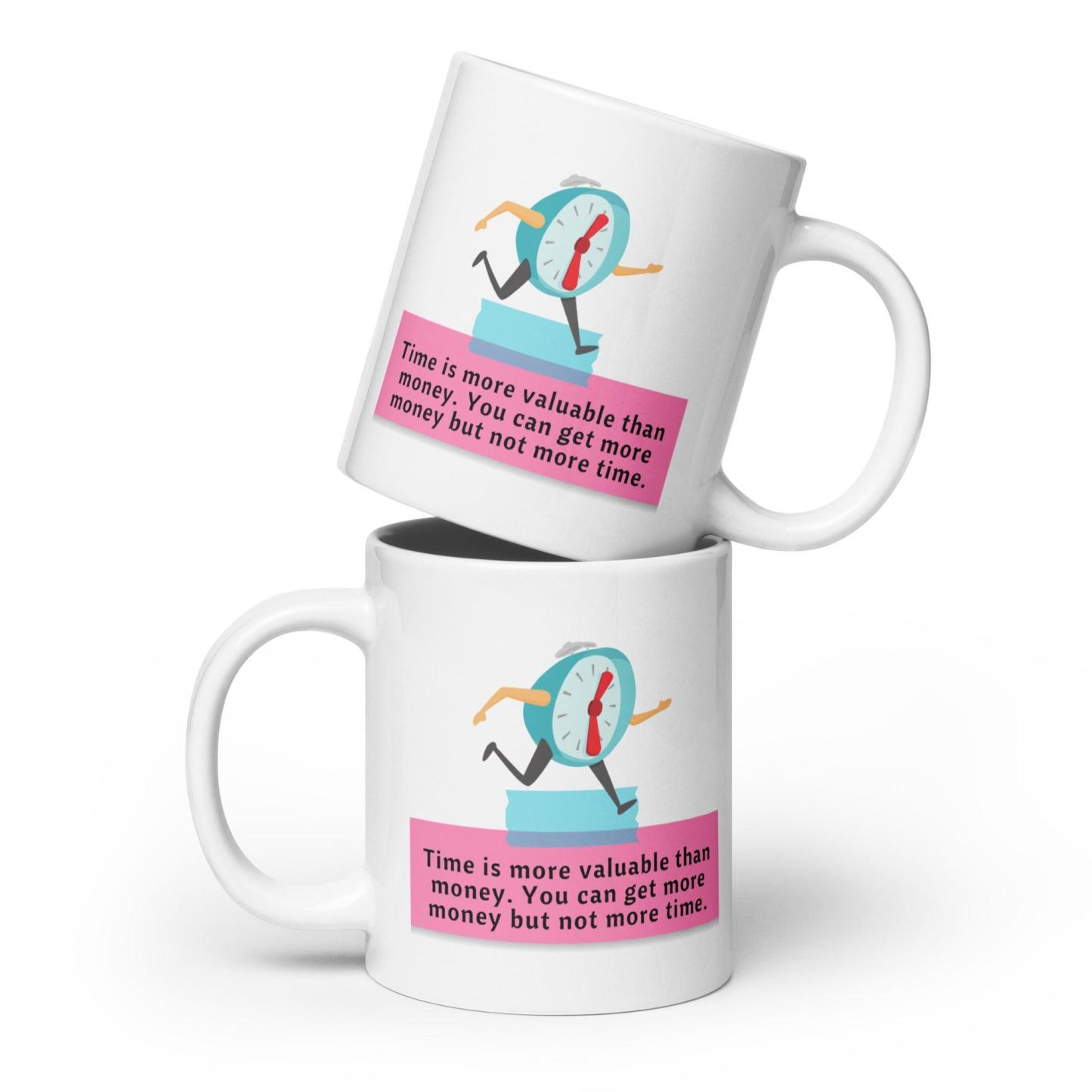 Time Quote Ceramic Mug - Inspire Cups