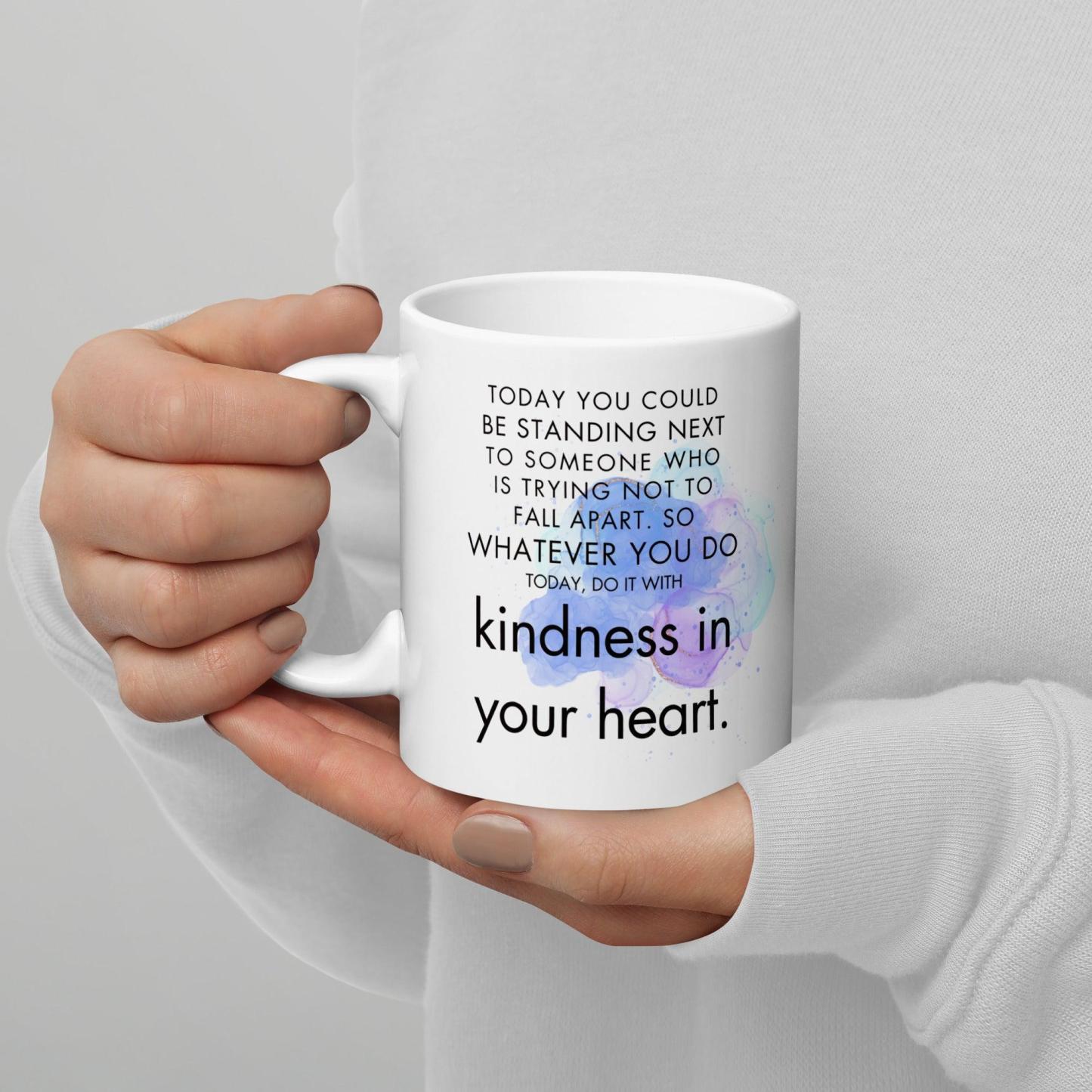 Kindness Message Coffee Mug - Inspire Cups
