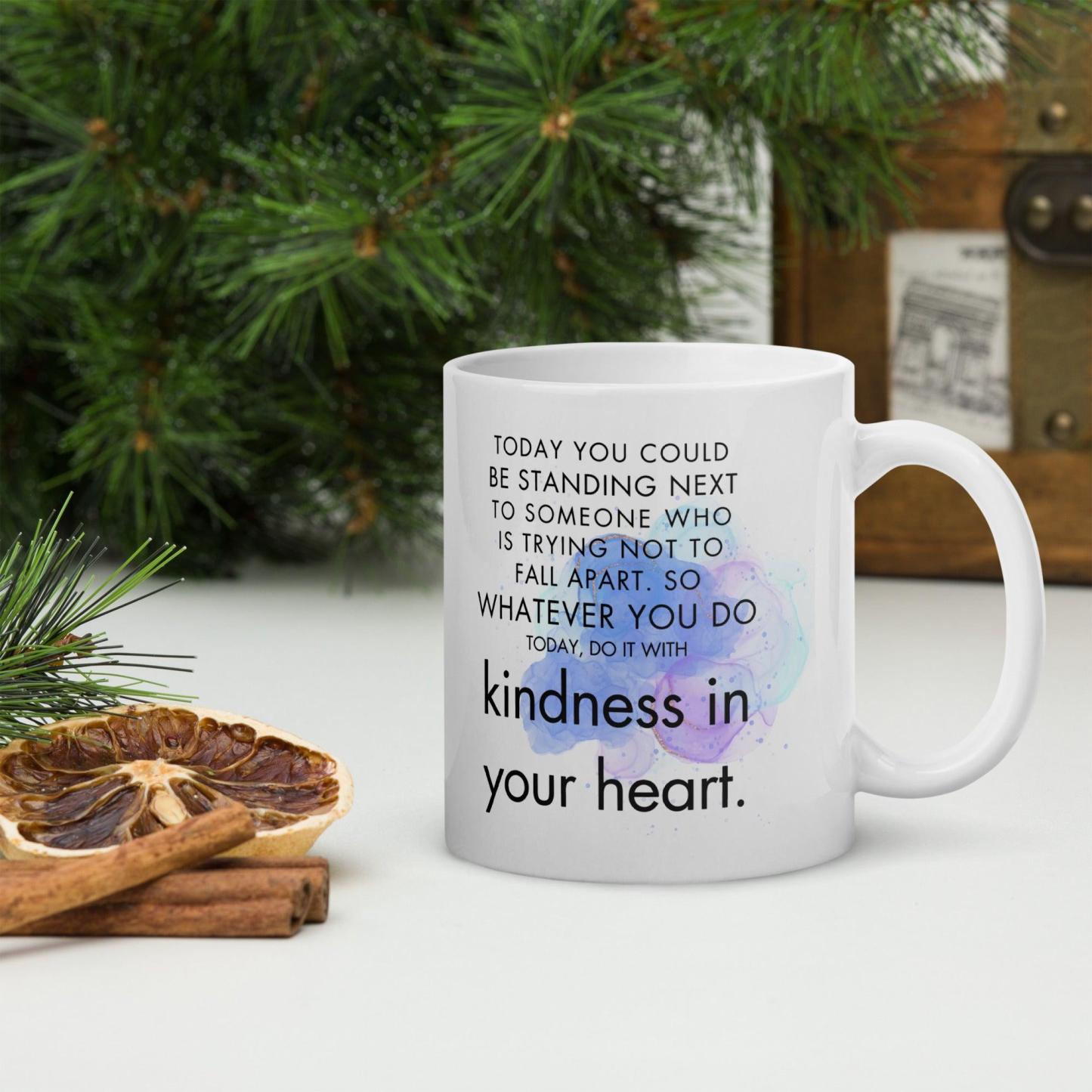 Kindness Message Coffee Mug - Inspire Cups