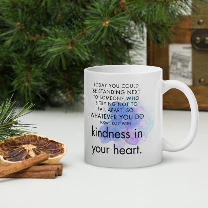 Kindness Message Coffee Mug - Inspire Cups