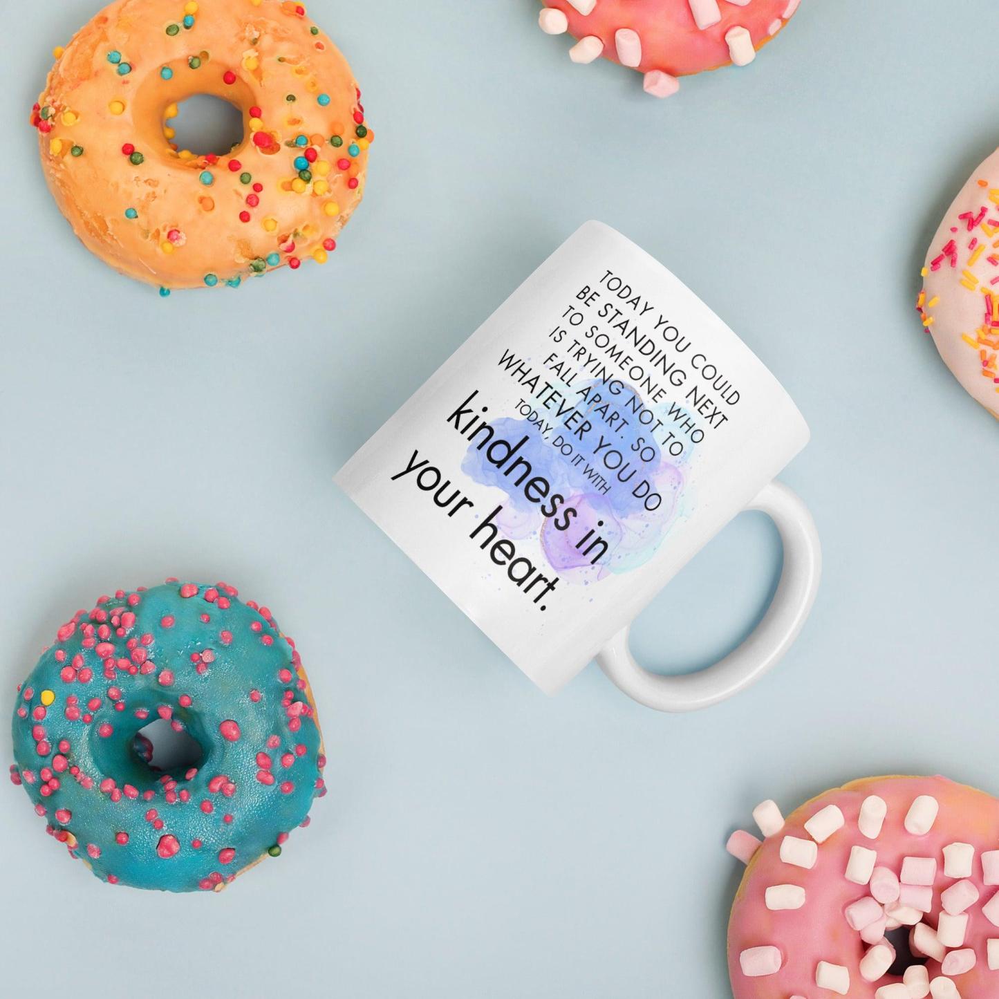 Kindness Message Coffee Mug - Inspire Cups