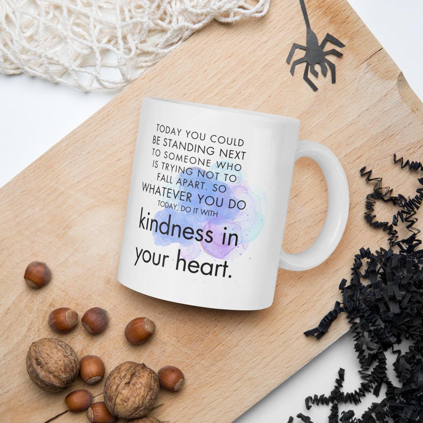 Kindness Message Coffee Mug - Inspire Cups