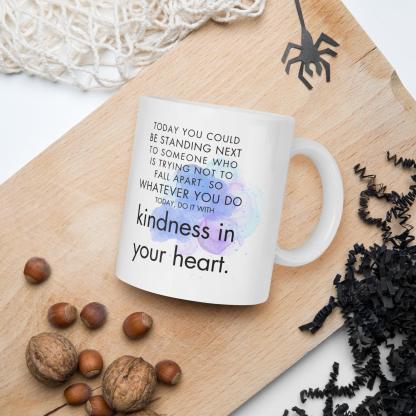 Kindness Message Coffee Mug - Inspire Cups