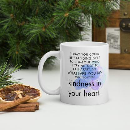 Kindness Message Coffee Mug - Inspire Cups