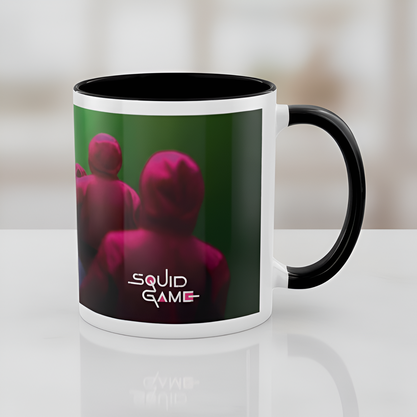 Genuine Squid Game Coffin 11oz Mug Coloured Inner Ceramic Mug