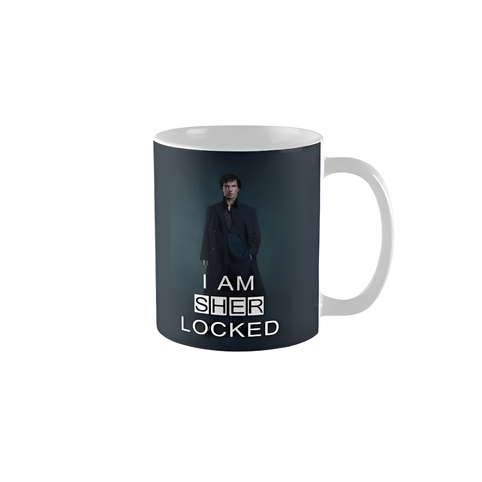 Sherlock Television Series Themed Ceramic Coffee Mug