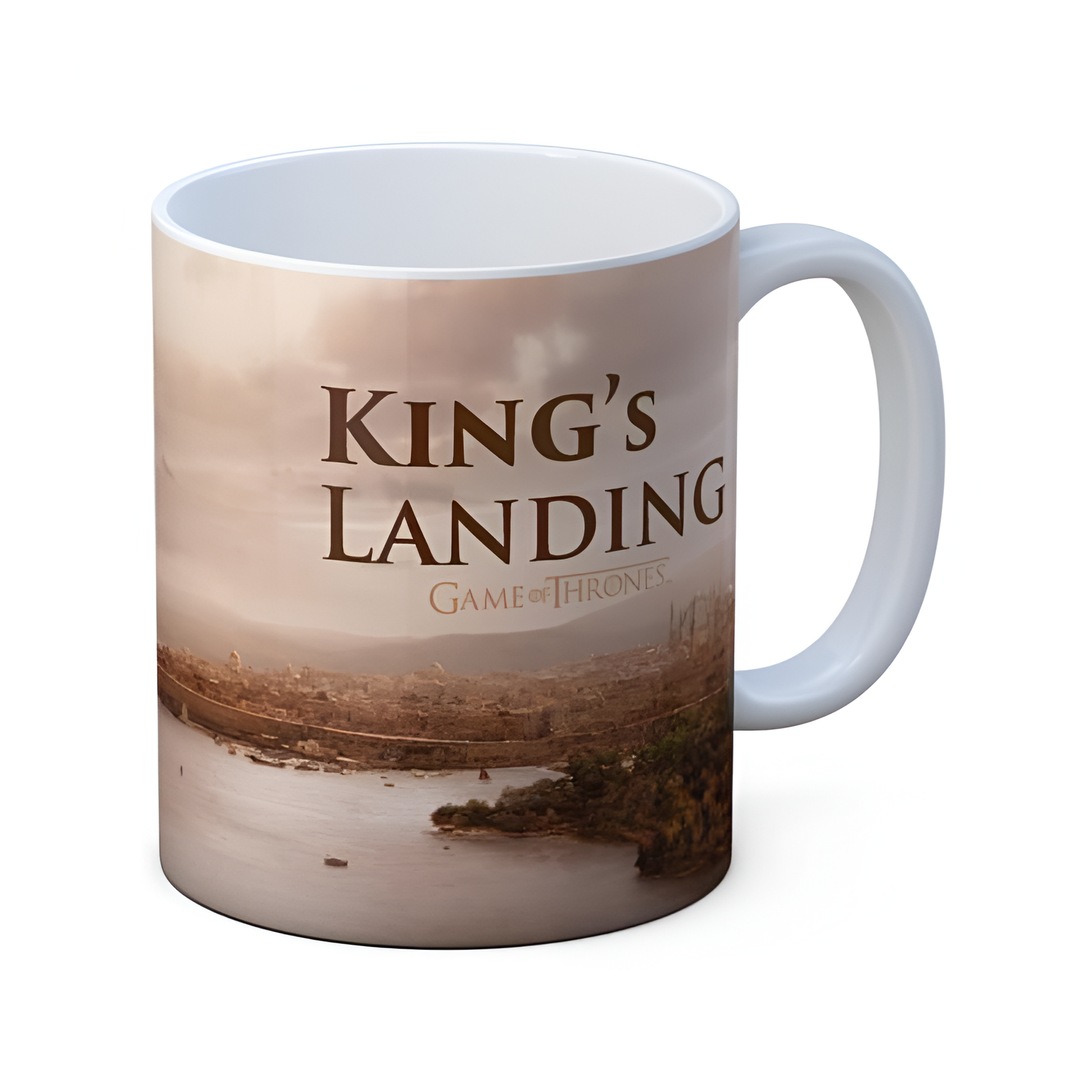 The King Is Landing Game Of Thrones Printed Mug