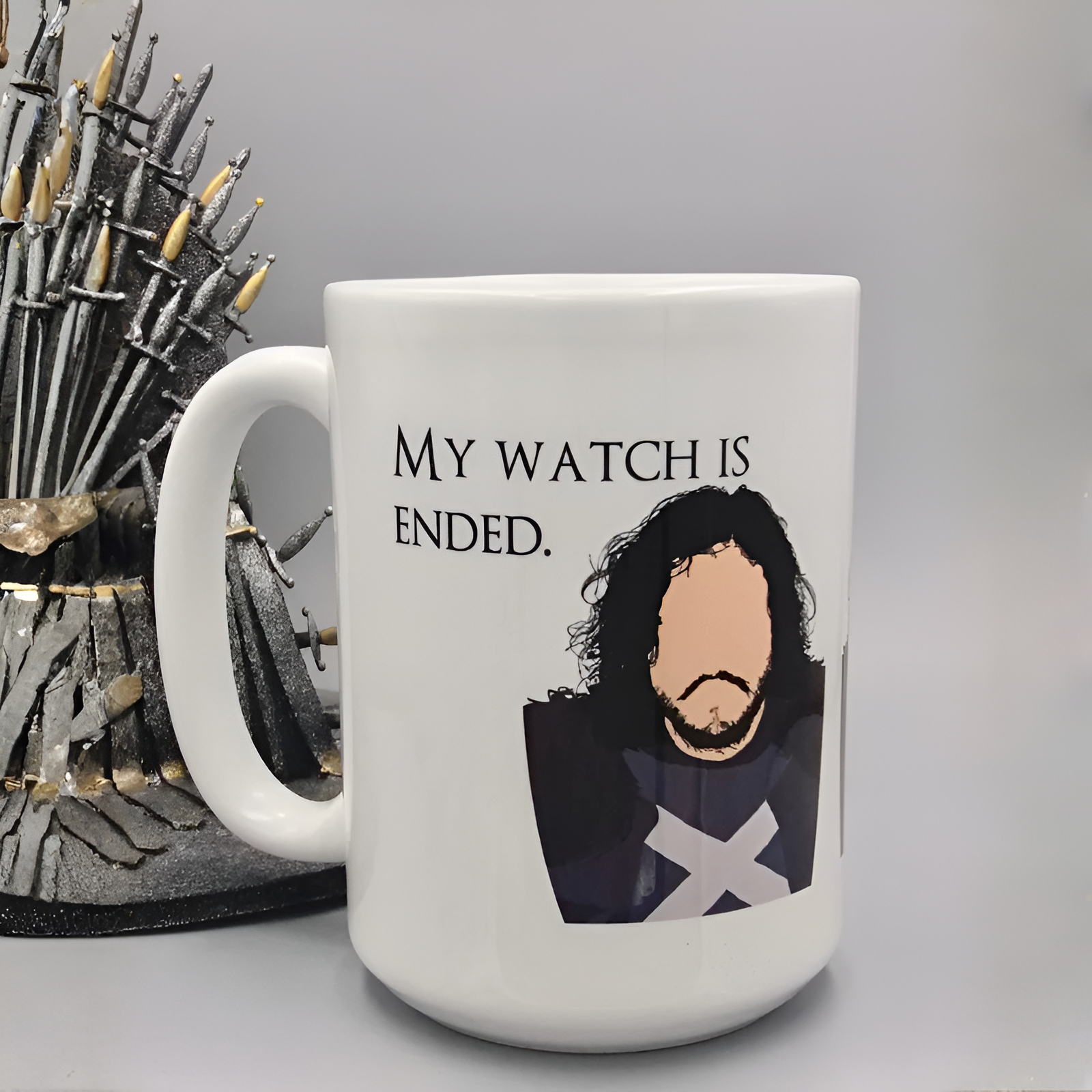 My Watch Is Ended Printed Game Of Thrones Inspired Mug
