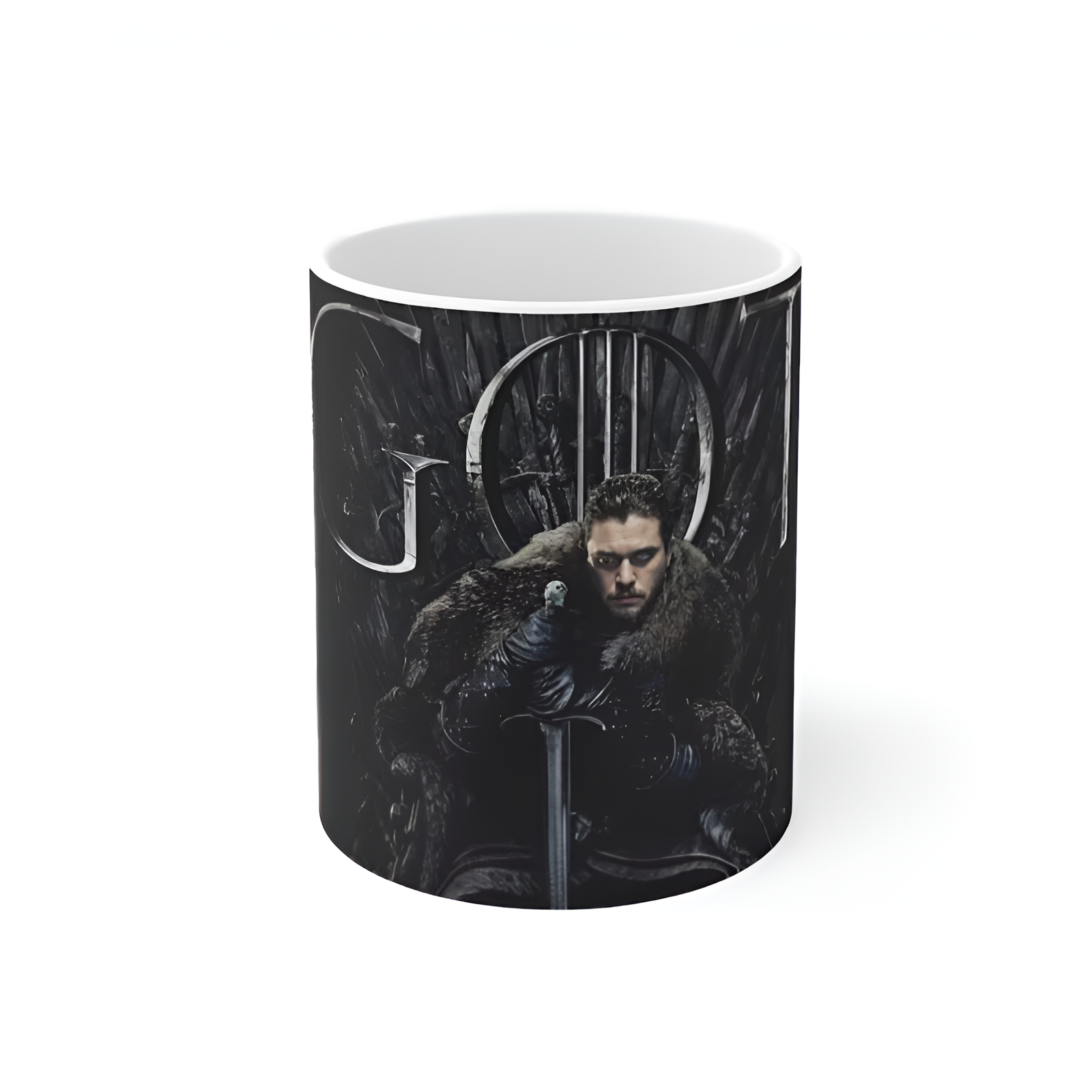 Game Of Thrones Inspired Jon Snow Graphic Design 11oz Mug