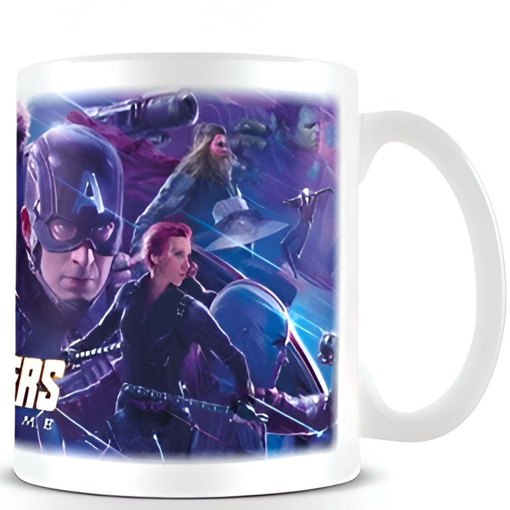 Avengers Endgame Characters Coffee Mug