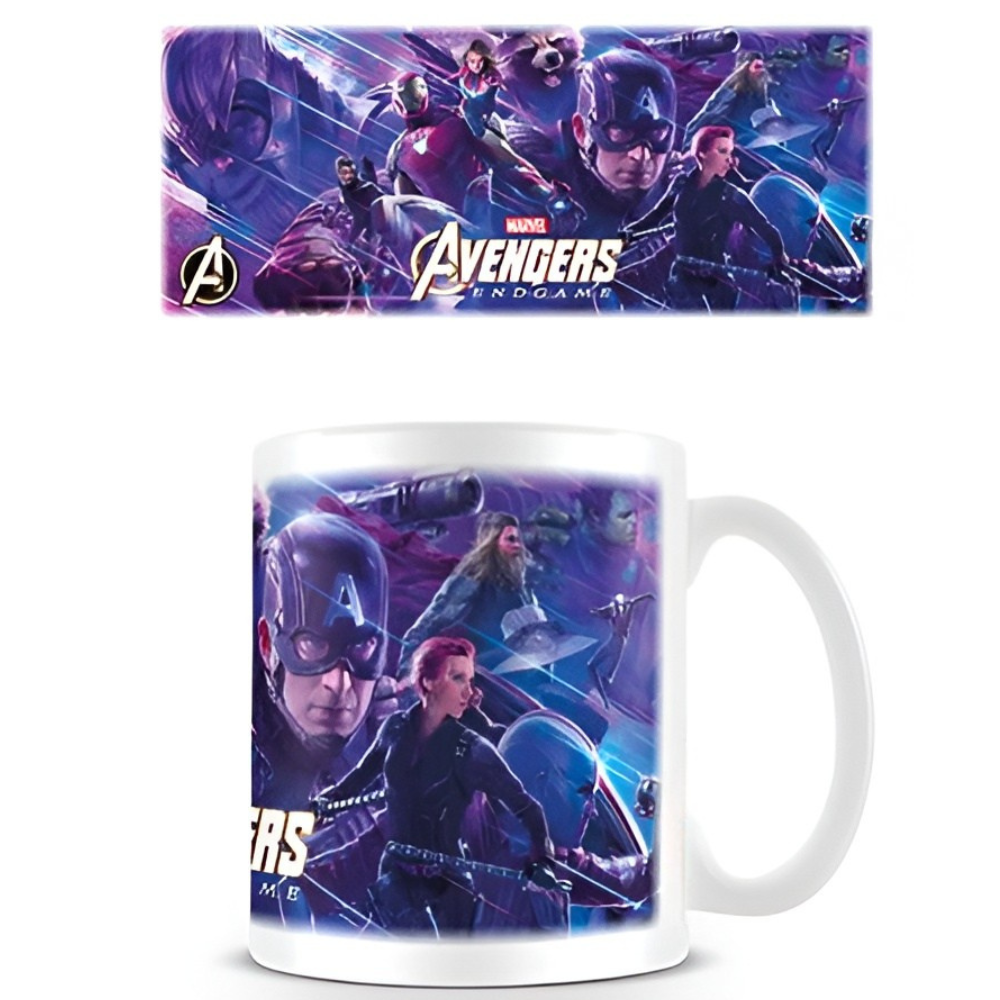 Avengers Endgame Characters Coffee Mug
