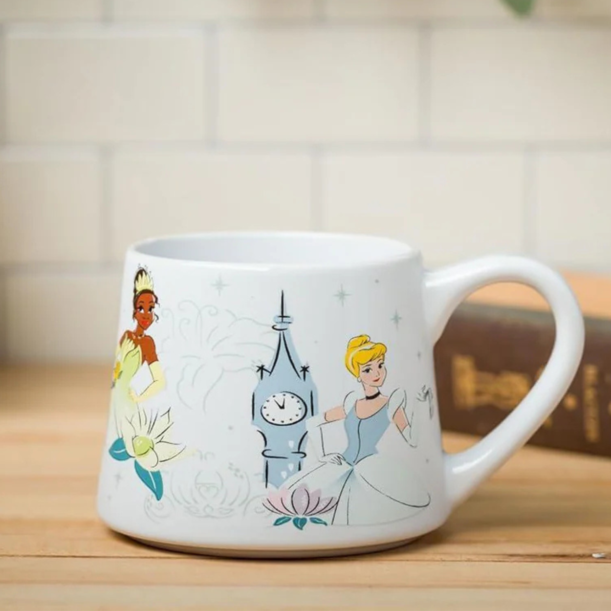 Princess Character Themed Ceramic Tapered Mug