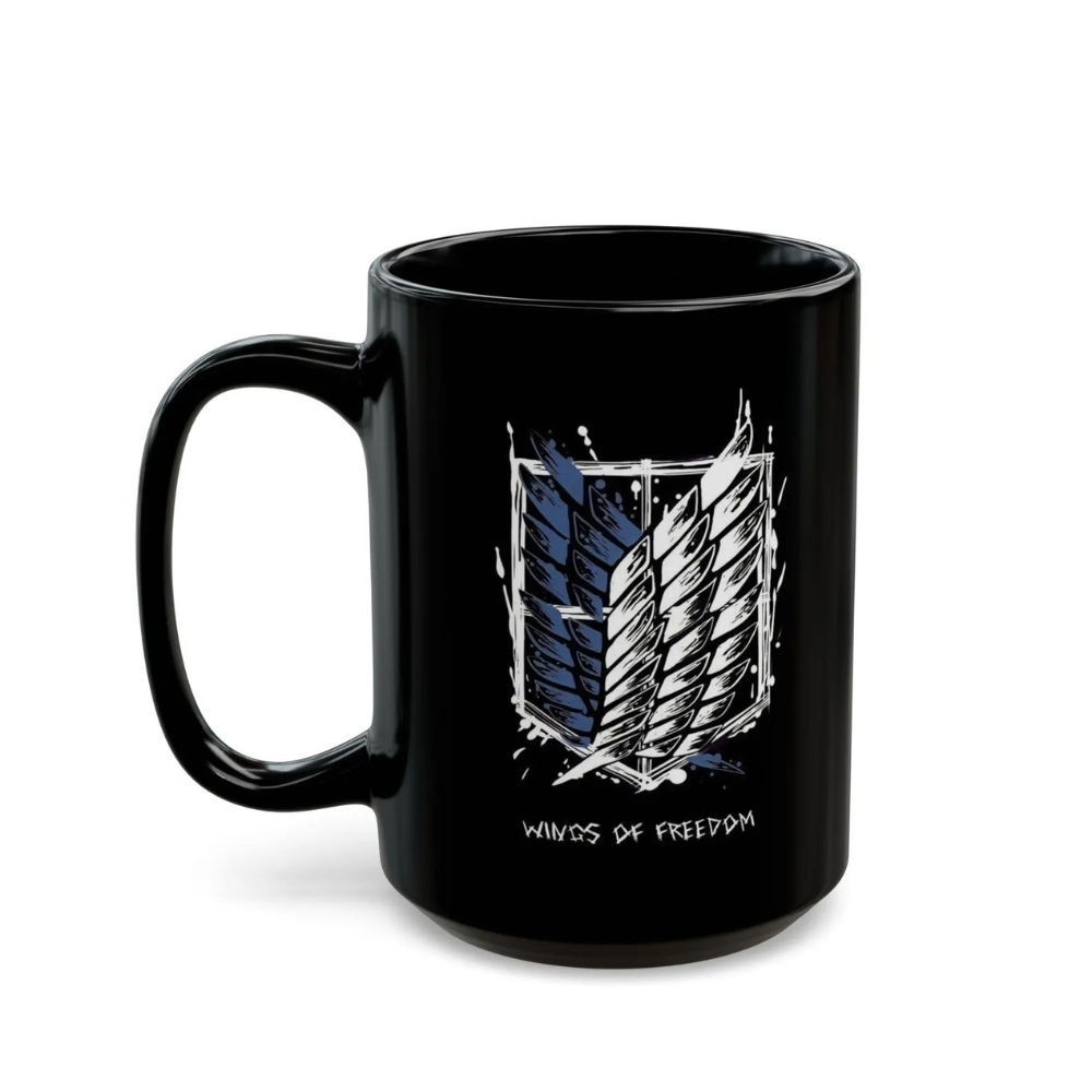 Attack On Titan Wings Of Freedom Mug, AOT Anime Manga Coffee Cup