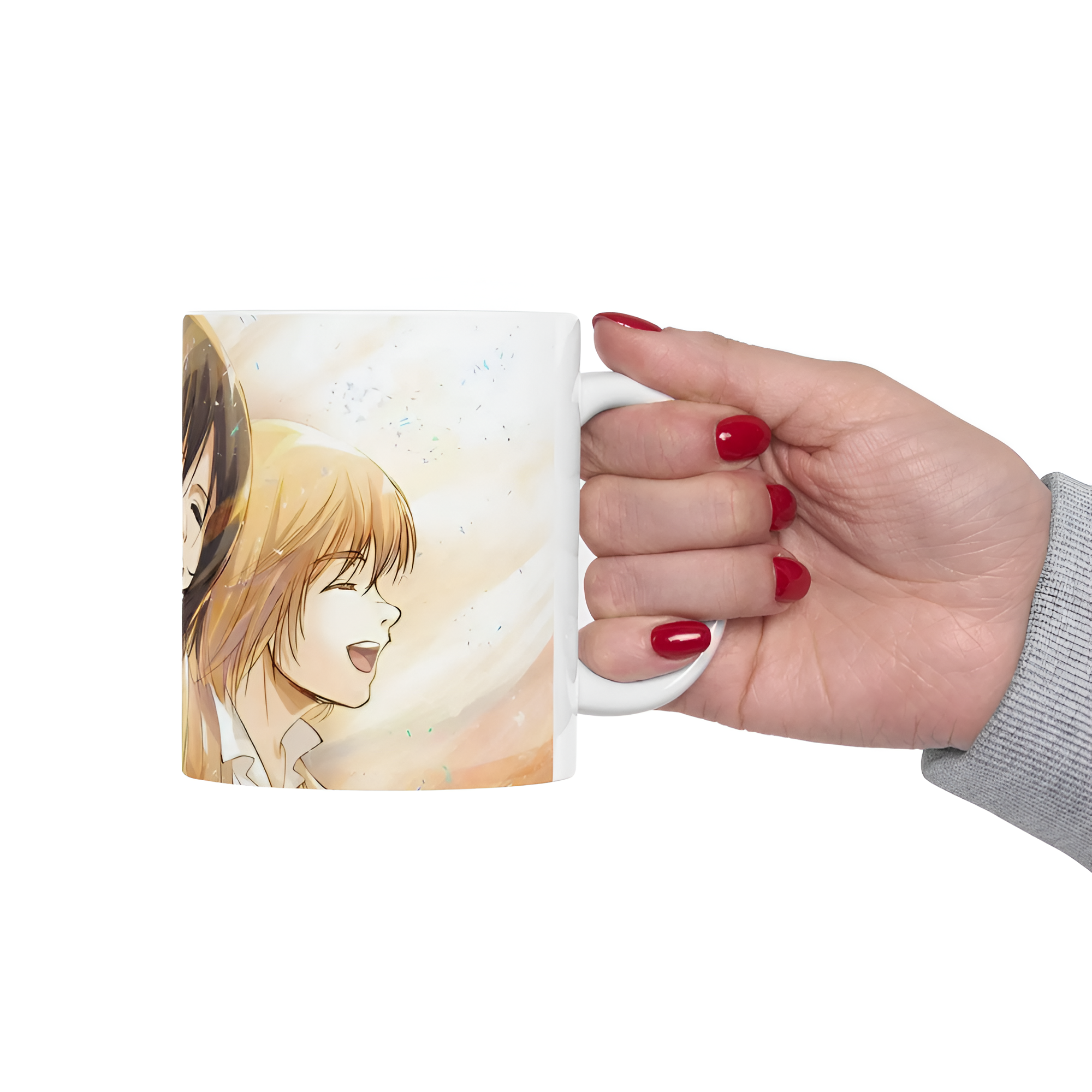 Attack on Titan mug, anime mug, Eren Yeager mug