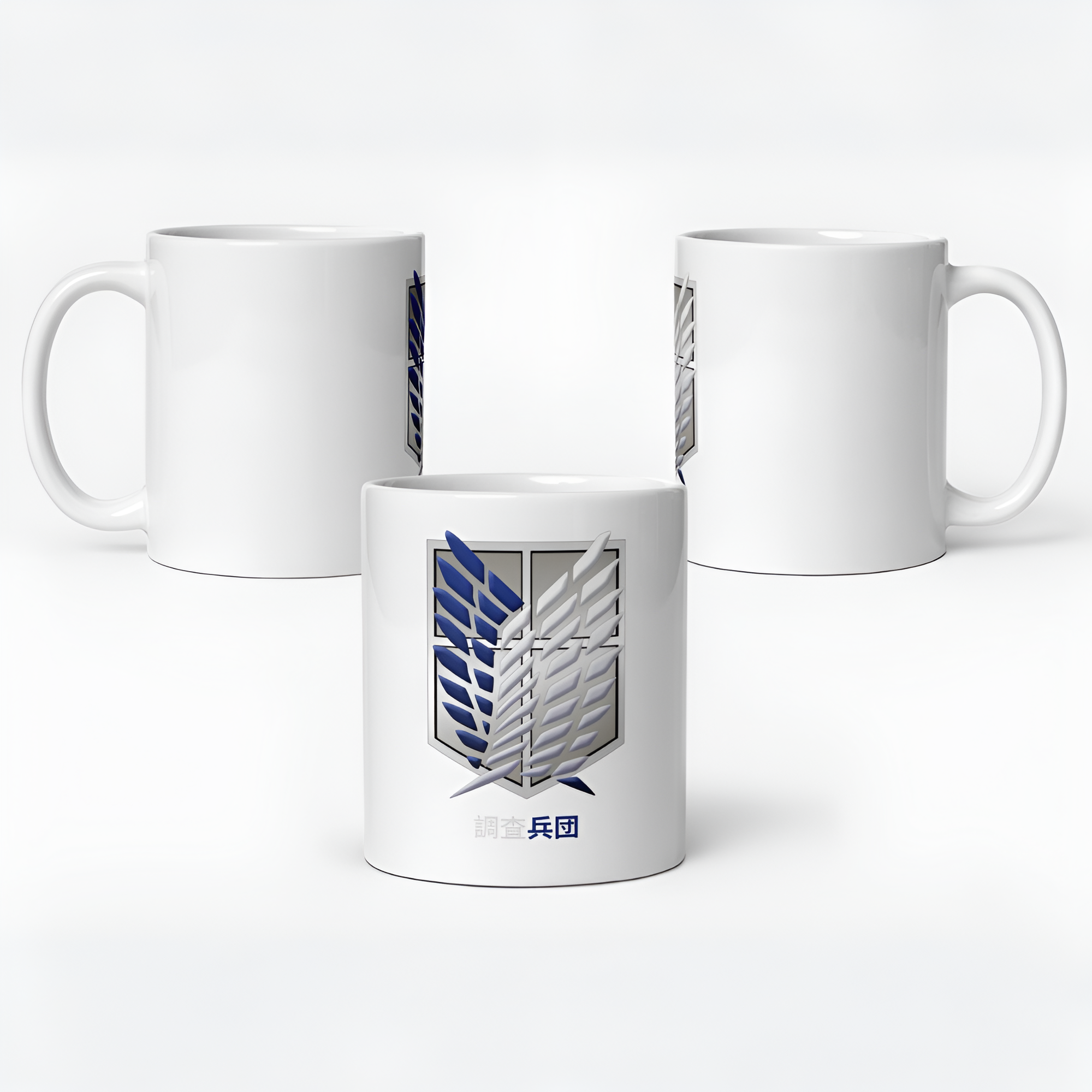 The Scout Regiment - White glossy mug