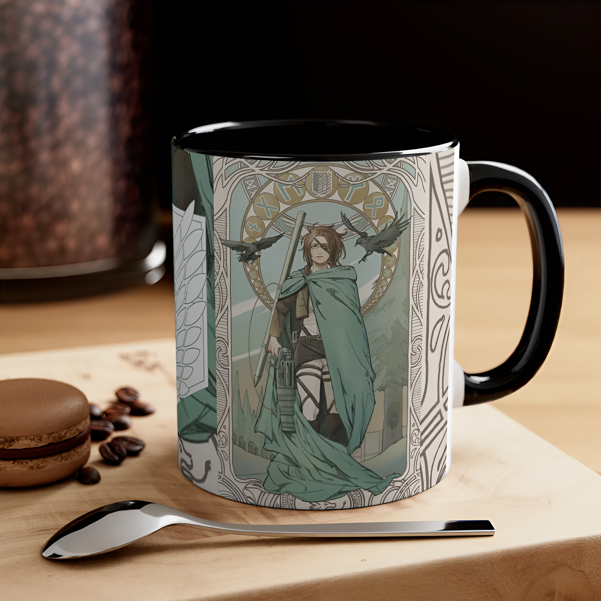 Hange Zoe Mug, AOT Titans Mug, Anime Mug, Anime Lover Cup, Graphic Anime Mug, Manga Lover Mug, Anime Mug Gifts, Gift for Anime Fans
