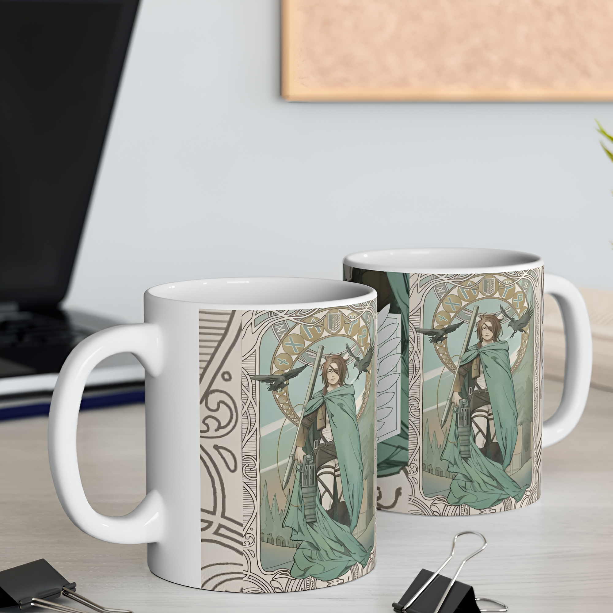 Hange Zoe Mug, AOT Titans Mug, Anime Mug, Anime Lover Cup, Graphic Anime Mug, Manga Lover Mug, Anime Mug Gifts, Gift for Anime Fans