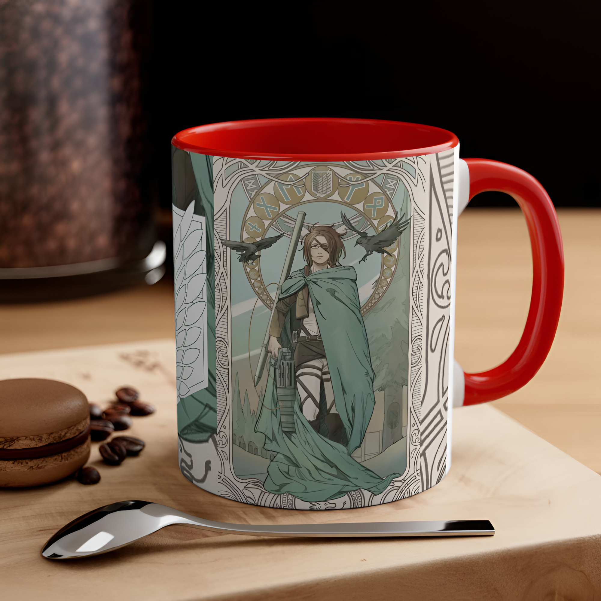 Hange Zoe Mug, AOT Titans Mug, Anime Mug, Anime Lover Cup, Graphic Anime Mug, Manga Lover Mug, Anime Mug Gifts, Gift for Anime Fans