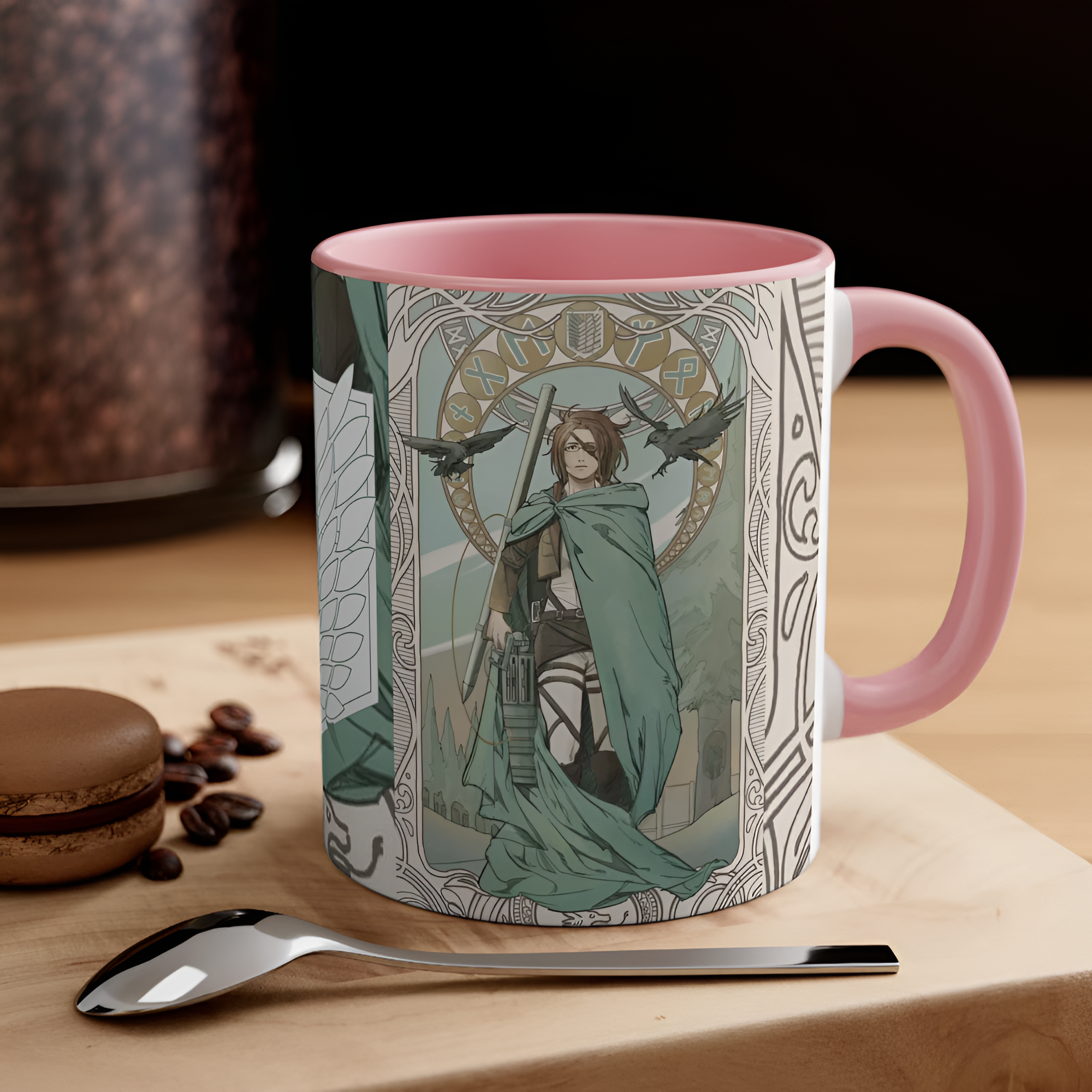 Hange Zoe Mug, AOT Titans Mug, Anime Mug, Anime Lover Cup, Graphic Anime Mug, Manga Lover Mug, Anime Mug Gifts, Gift for Anime Fans