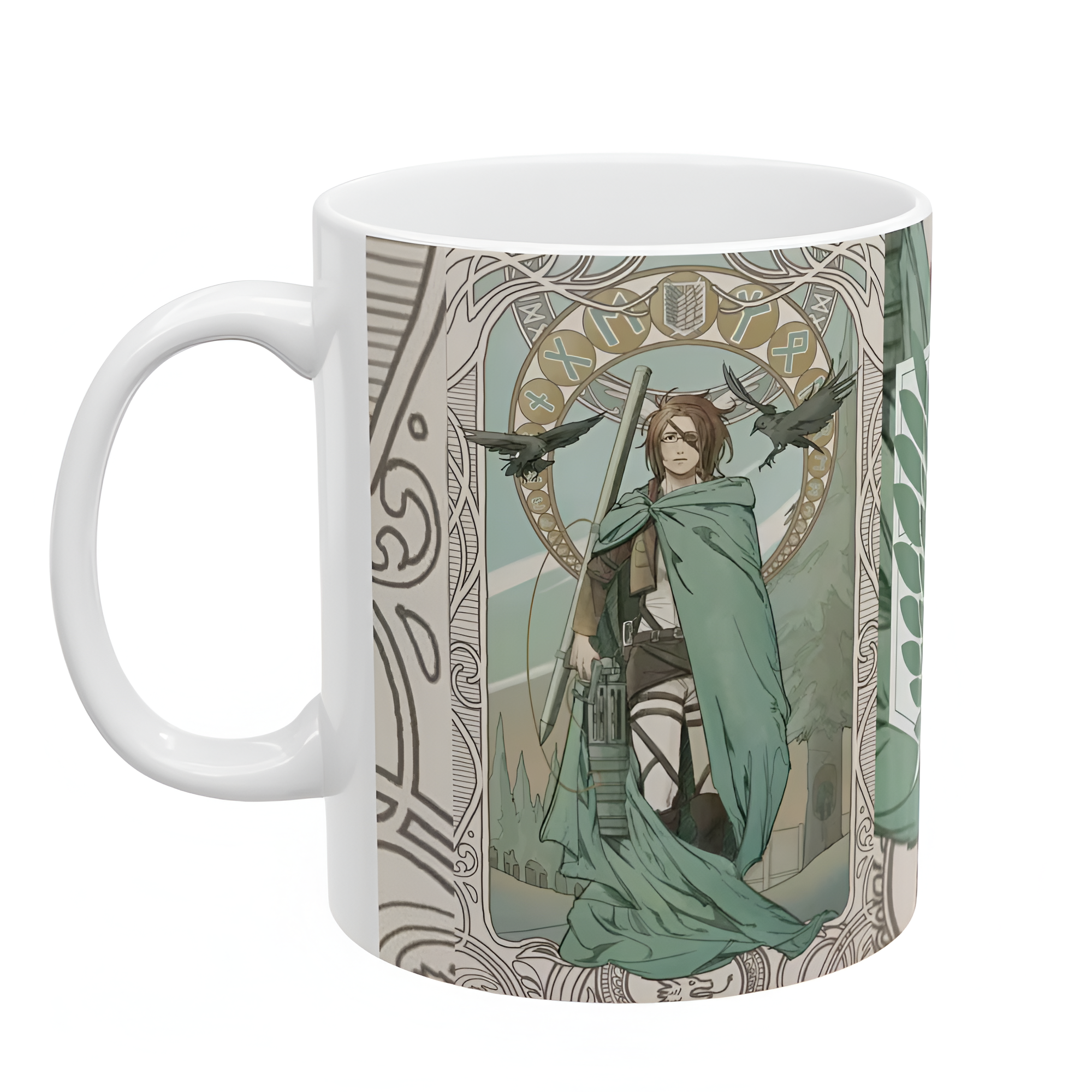 Hange Zoe Mug, AOT Titans Mug, Anime Mug, Anime Lover Cup, Graphic Anime Mug, Manga Lover Mug, Anime Mug Gifts, Gift for Anime Fans